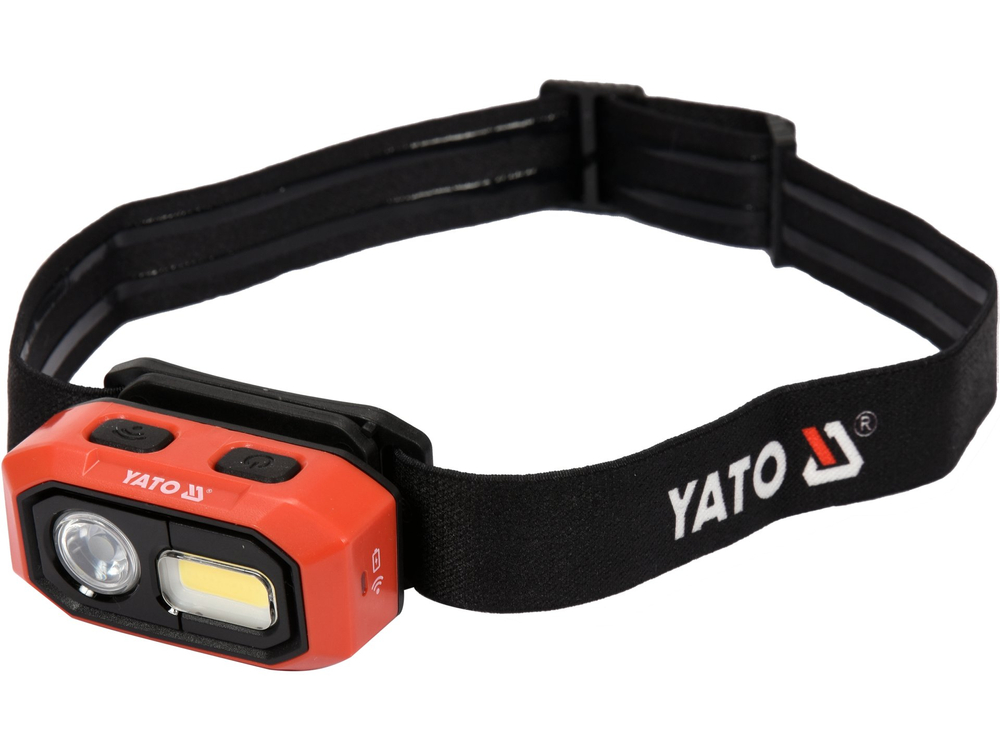 TYT-08592 SVJETILJKA NAGLAVNA COB LED  3,7V 1400mAh 480lm IP 54