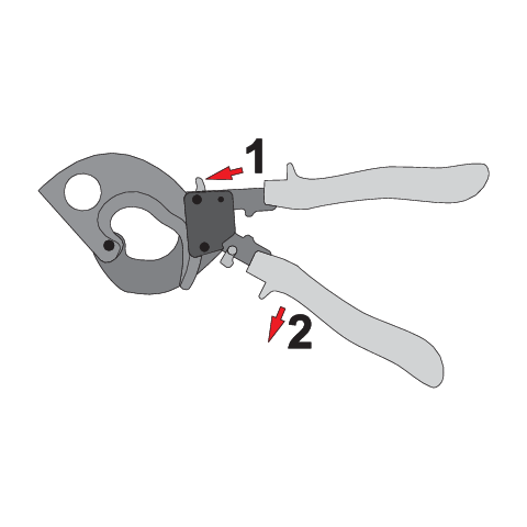 TYT-18600 ŠKARE ZA REZANJE CU/AL KABELA 240MM2 300MM KRIMP