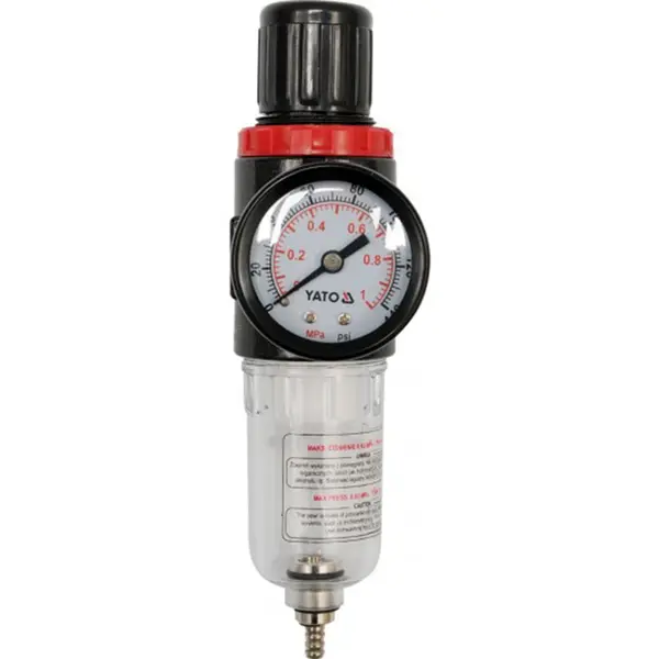 REGULATOR ZRAKA S MANOMETROM I FILTROM 1/4" 15cm3