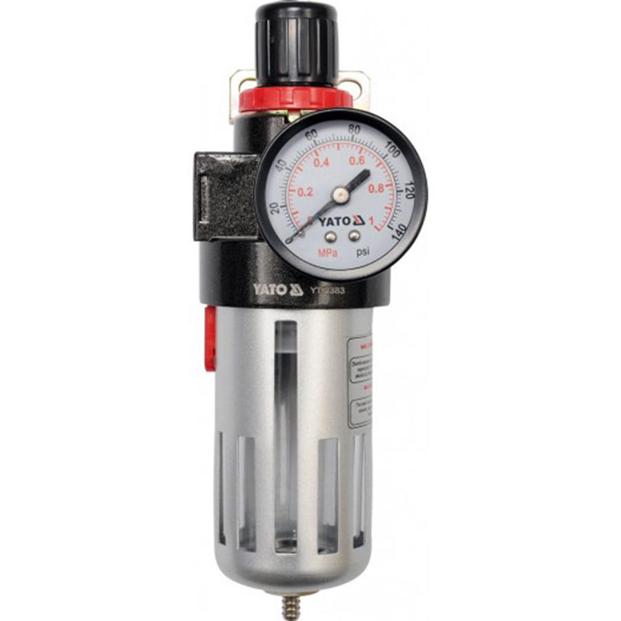 REGULATOR ZRAKA S MANOMETROM I FILTROM 1/2" 90cm3