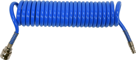CRIJEVO ZA ZRAK SPIRALNO SA SPOJNICAMA FI6,5X10MM / 5M