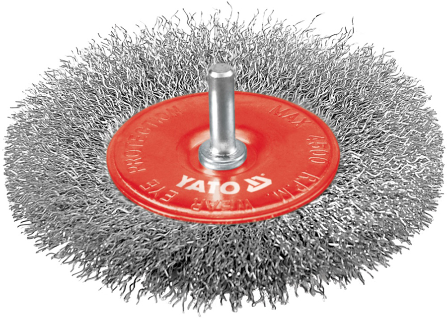 ŽIČANA ČETKA ROTAC. INOX FI 100MM ZA BUŠILICU