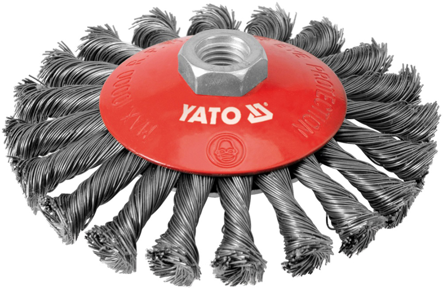ŽIČANA ČETKA ROTAC. INOX FI 125MM M14