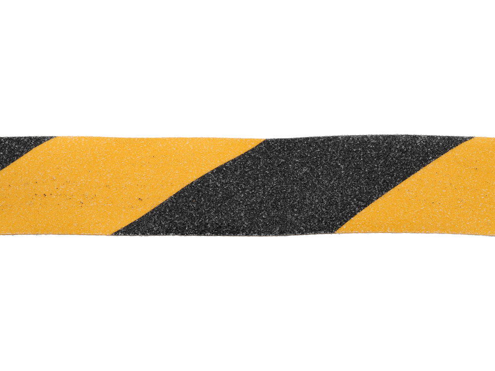 TYT-72505 TRAKA PROTUKLIZNA SAMOLJEPLJIVA ŽUTO/CRNA 50MM X18M