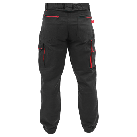 TYT-79245 RADNE HLAČE "COMFY CRNE VEL.XXL