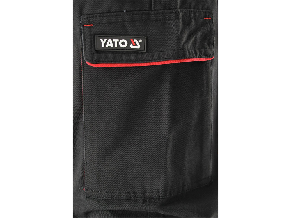 TYT-79245 RADNE HLAČE "COMFY CRNE VEL.XXL
