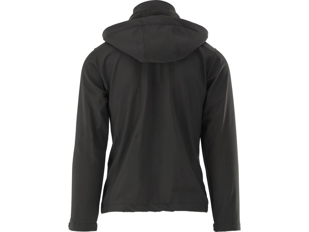 JAKNA SOFTSHELL CRNA S KAPULJAČOM "S" 320g/m2 TPU