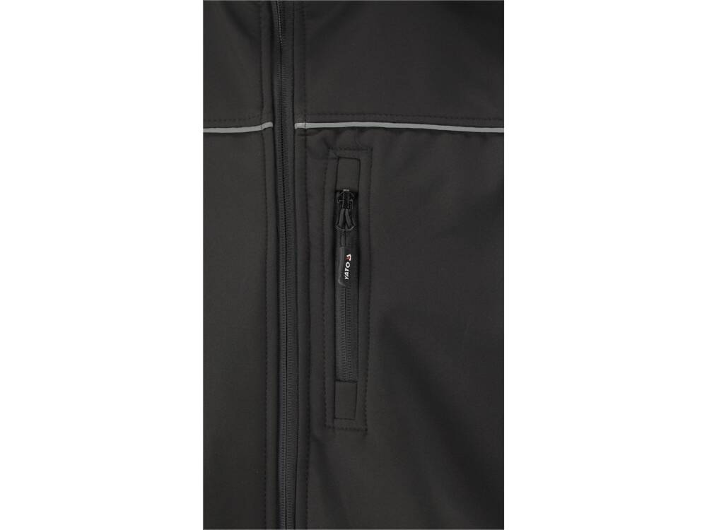 JAKNA SOFTSHELL CRNA S KAPULJAČOM "S" 320g/m2 TPU