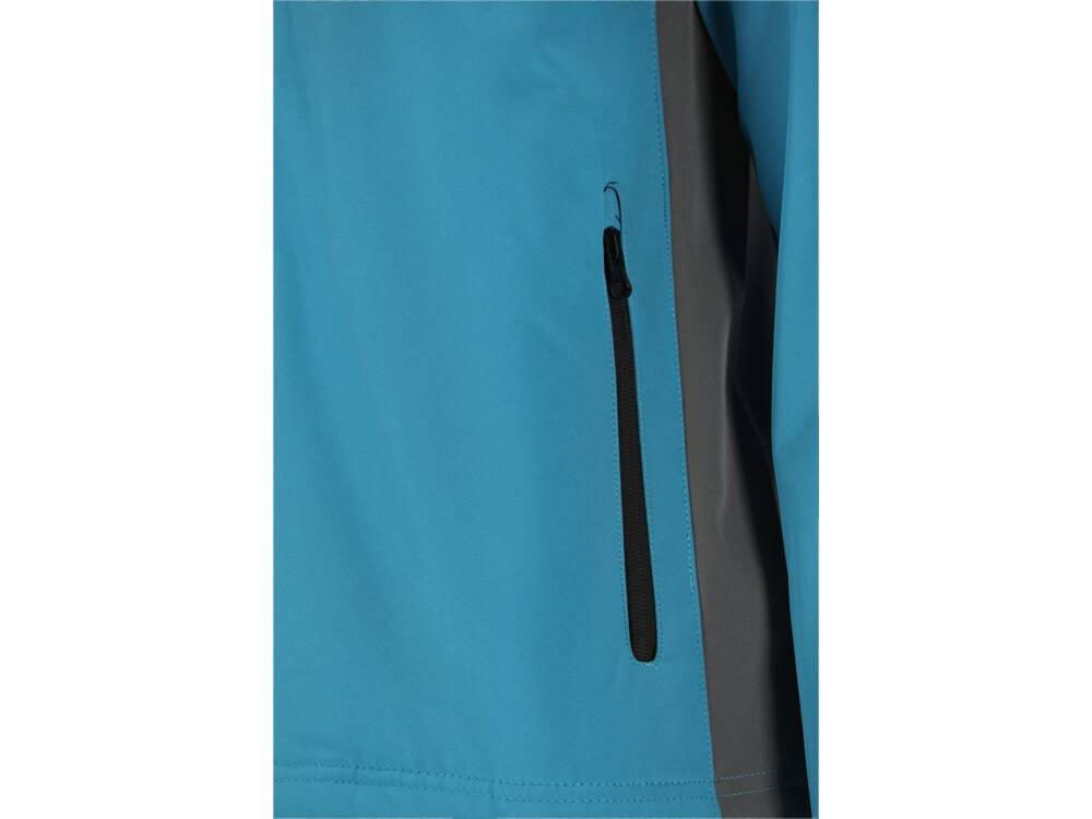 TYT-79564 JAKNA SOFTSHELL PLAVA S KAPULJAČOM "XXL" 320g/m2 TPU