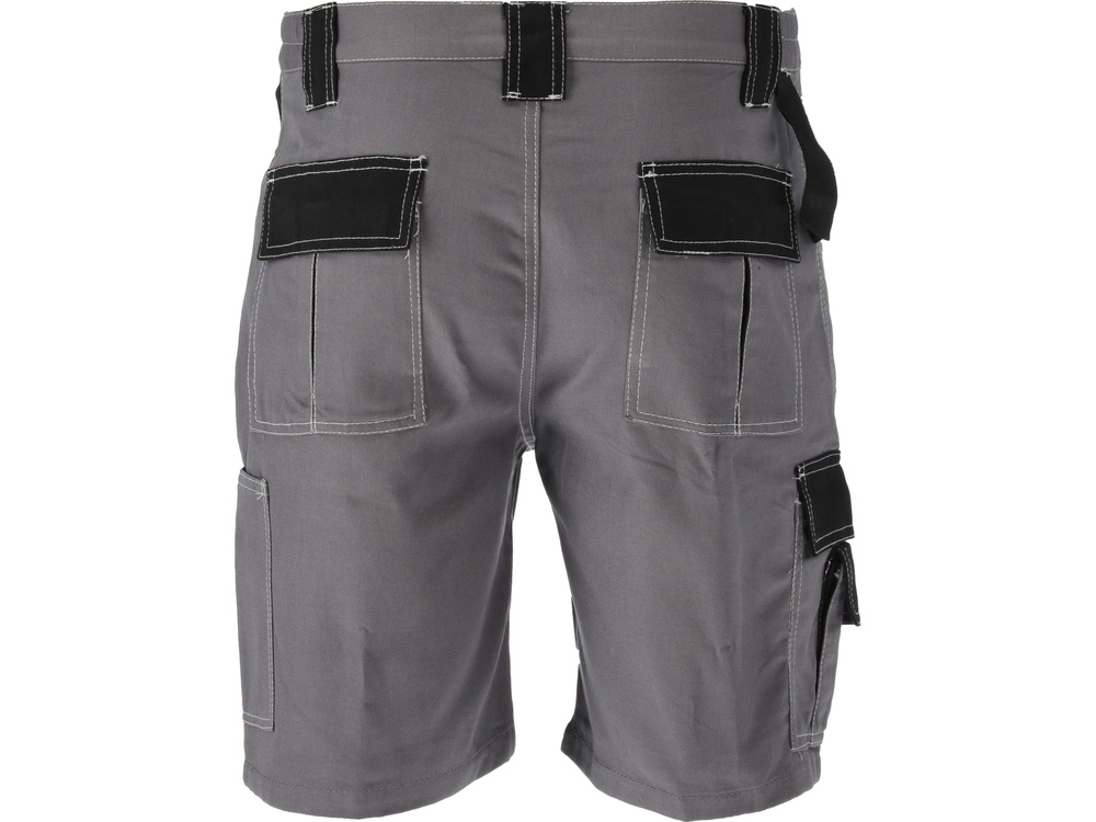 TYT-80940 RADNE BERMUDE YATO, SIVO-CRNE, vel. XXL