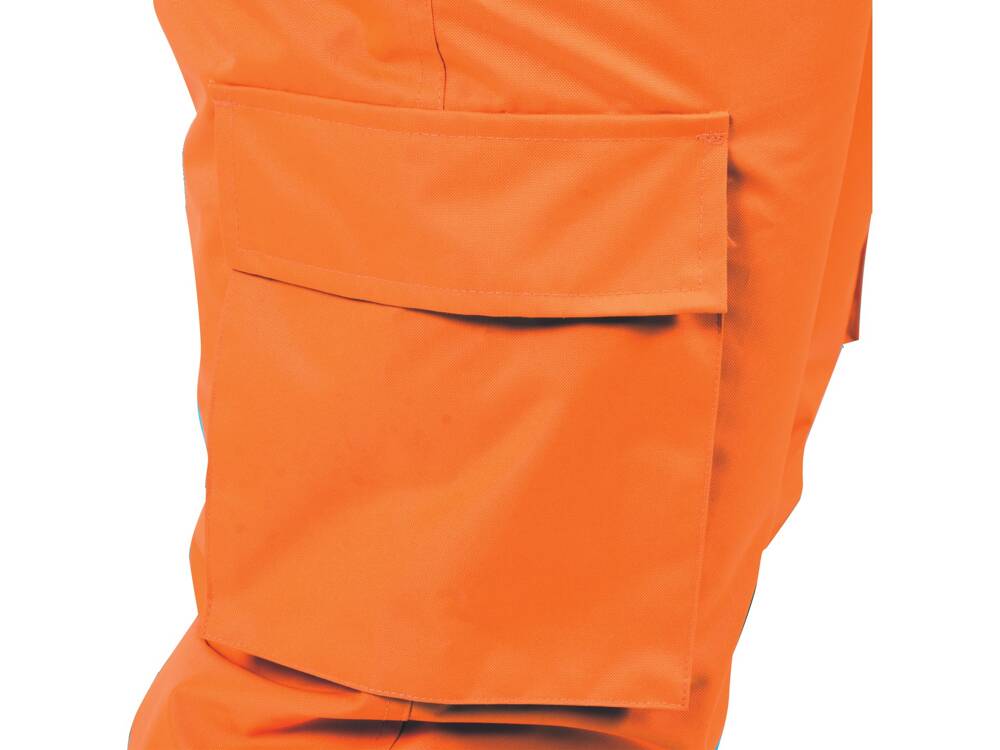 TYT-80959 RADNE HLAČE ZIMSKE HI-VIS S PODSTAVOM VEL. XXL