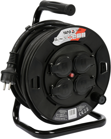 PRODUŽNI KABEL 3G1,5MM2 40M IP44 16A H05RR-F GUMA