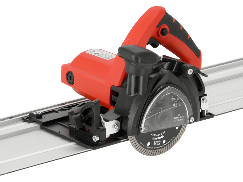 TYT-821591 ELEKTRIČNI REZAČ PLOČICA 1400W 125MM SA VODILICOM I VAKUM DRŽAČIMA 1500mm