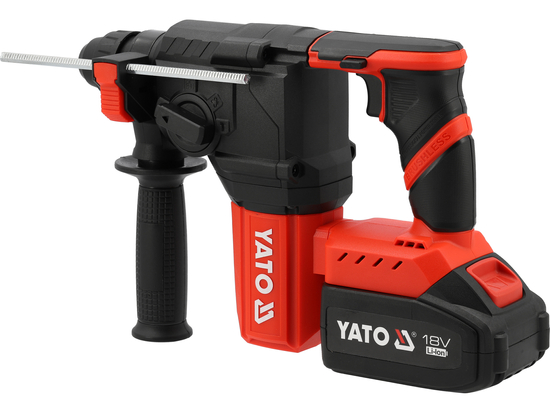 TYT-827721 AKU UDARNA BUŠILICA SDS+ 18V, 2,5J KOFER 1x4Ah