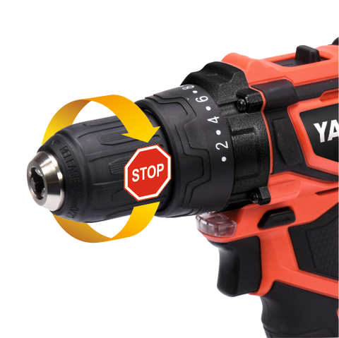 TYT-82794 AKU BUŠILICA 18V 2,0Ah MOTOR BEZ ČETKICA-KOFER