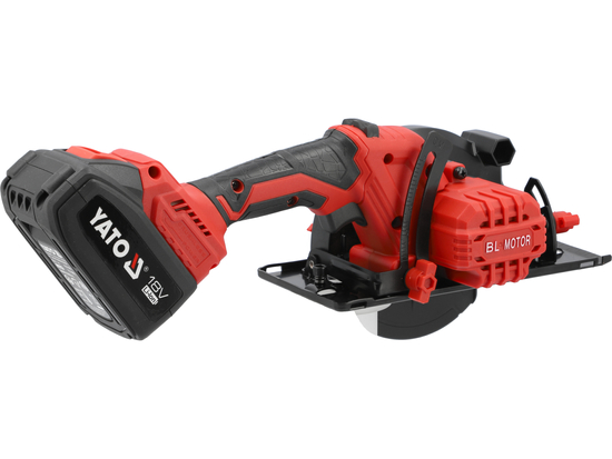 TYT-8281185 AKU RUČNA KRUŽNA PILA 18V 2X4,0Ah 140mm BL MOTOR