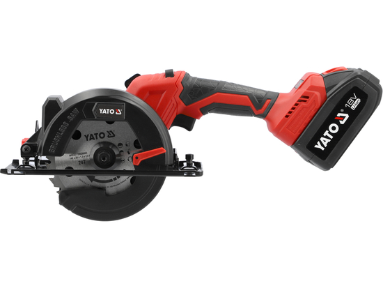 TYT-8281185 AKU RUČNA KRUŽNA PILA 18V 2X4,0Ah 140mm BL MOTOR