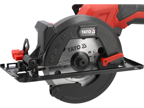 TYT-8281185 AKU RUČNA KRUŽNA PILA 18V 2X4,0Ah 140mm BL MOTOR