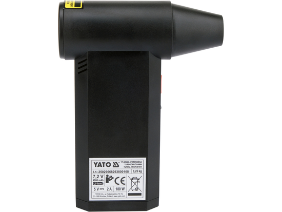 TYT-82938 MINI ZRAČNI PUHAČ 135000 RPM 180W 4,0Ah USB