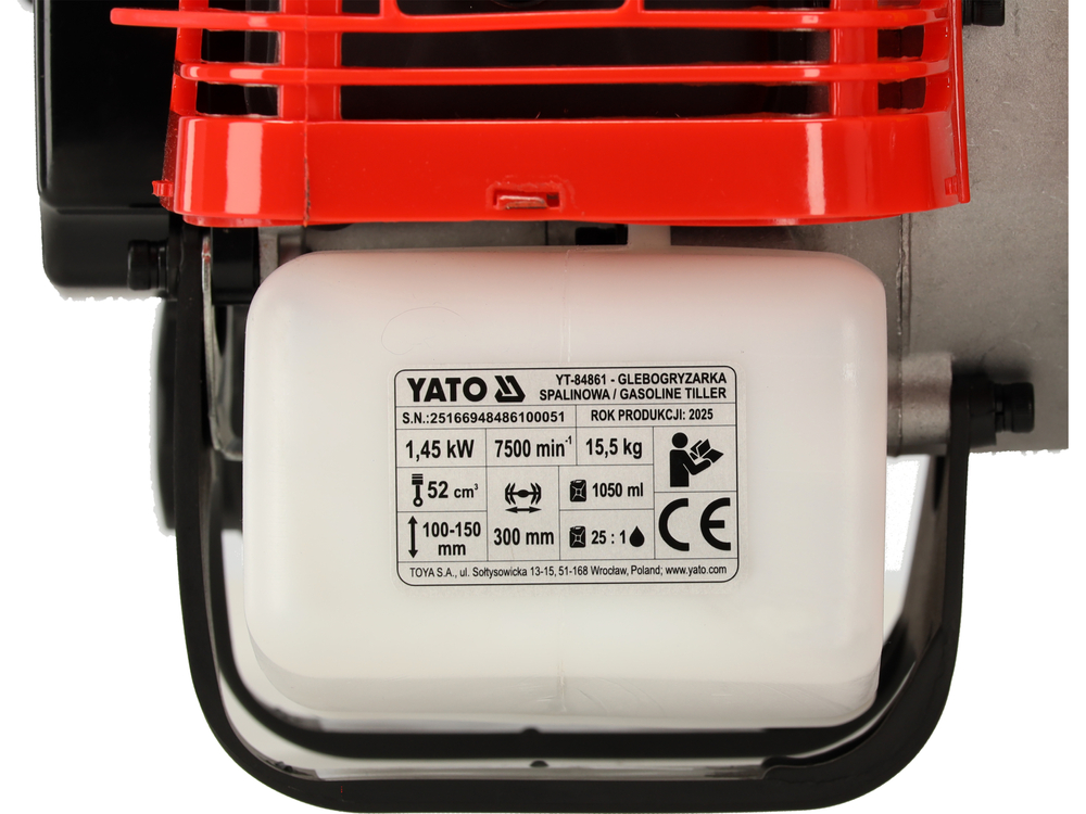 TYT-84861 BENZINSKA KOPAČICA 2TAKTNI MOTOR 1,45kW 30CM