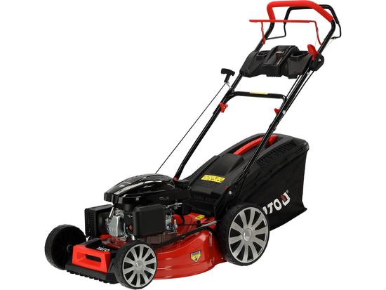 TYT-85528 BENZINSKA KOSILICA ZA TRAVU 3,5kW SA KOŠAROM SAMOHODNA 51CM  4u1