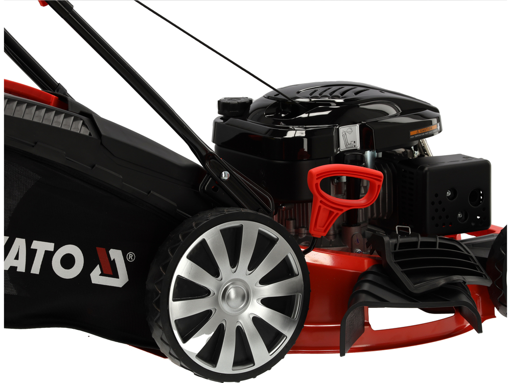 TYT-85528 BENZINSKA KOSILICA ZA TRAVU 3,5kW SA KOŠAROM SAMOHODNA 51CM  4u1