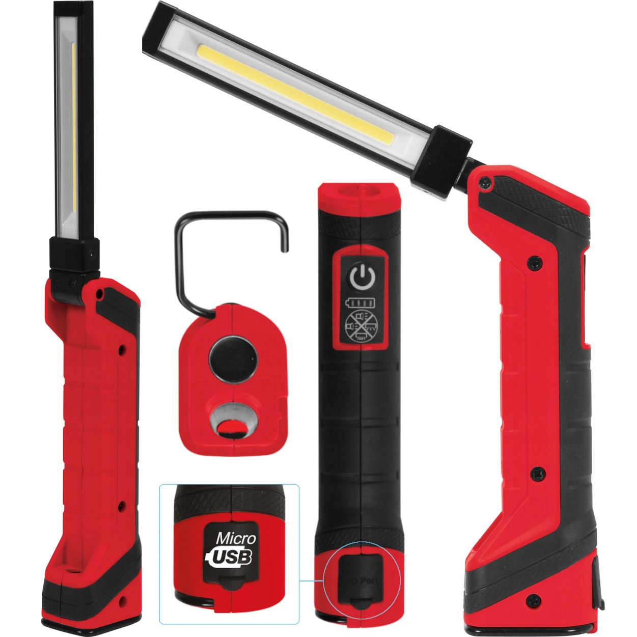 TYT-08517 LED RADNA SVJETILJKA PUNJIVA USB 5W + UV