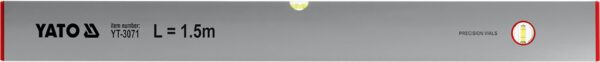LIBELA ALUMINIJSKA 100X18mm 1500mm