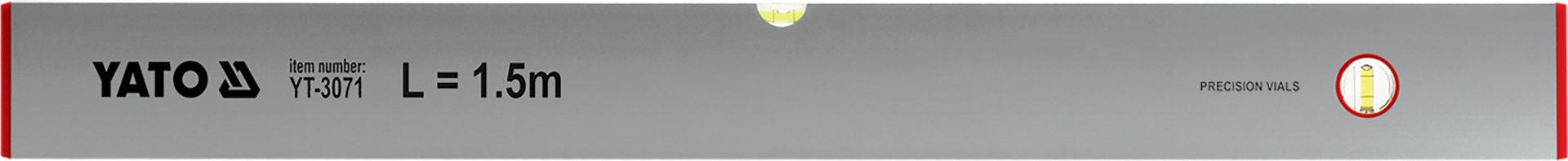 TYT-3072 LIBELA ALUMINIJSKA 100X18mm 2000mm