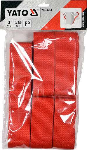 TRAKA ZA POMICANJE I DIZANJE TEŠKIH TERETA 3/1 5X370 cm PP