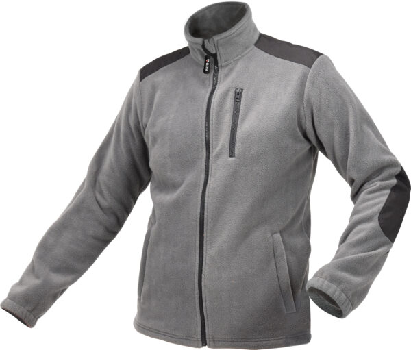 TYT-79525 JAKNA FLEECE SIVA "XXXL" 420g/m2