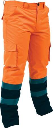 TYT-80959 RADNE HLAČE ZIMSKE HI-VIS S PODSTAVOM VEL. XXL