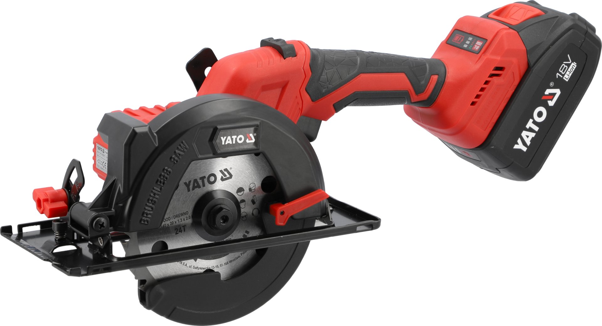 AKU RUČNA KRUŽNA PILA 18V 2X4,0Ah 140mm BL MOTOR
