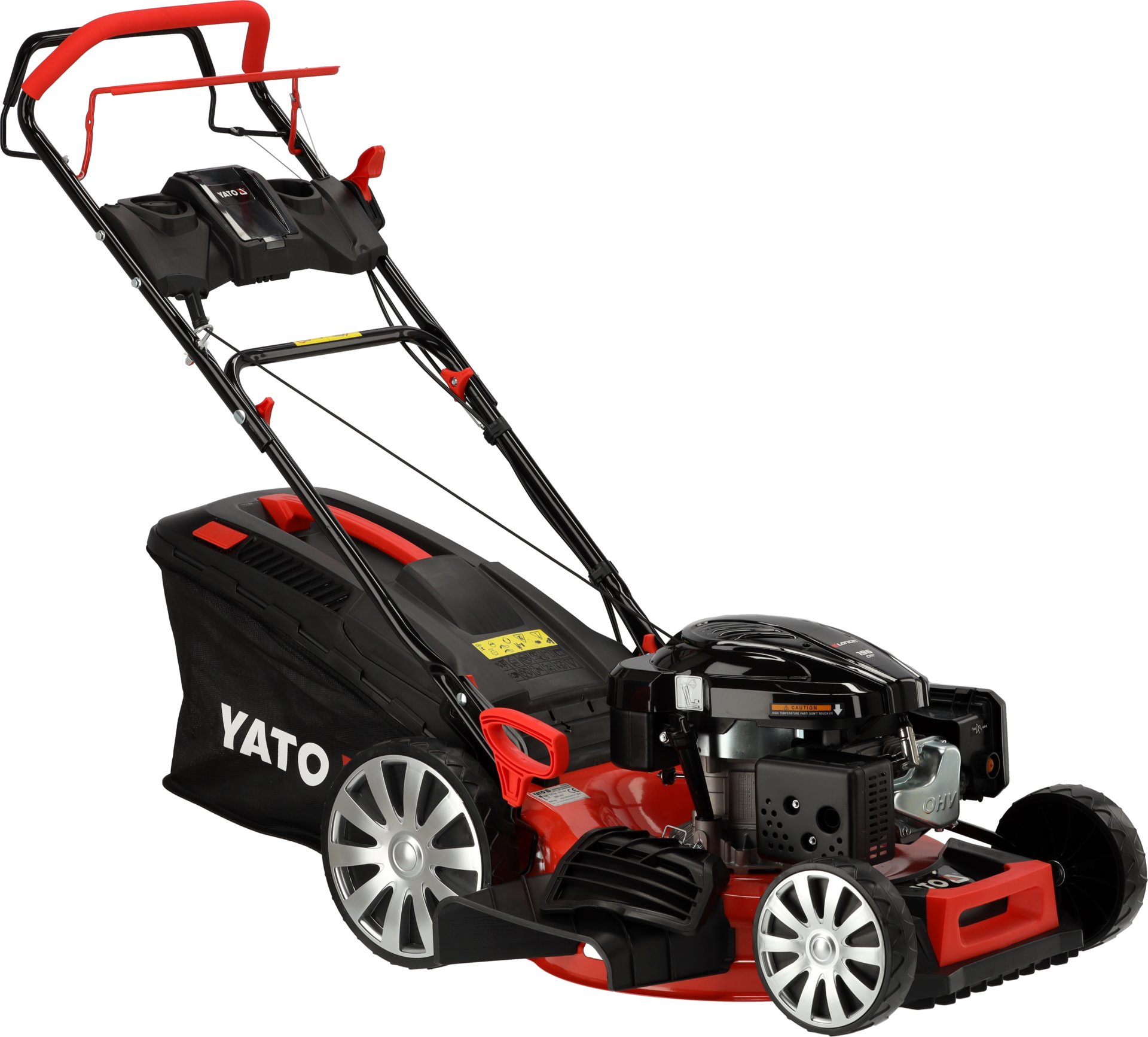 TYT-85528 BENZINSKA KOSILICA ZA TRAVU 3,5kW SA KOŠAROM SAMOHODNA 51CM  4u1